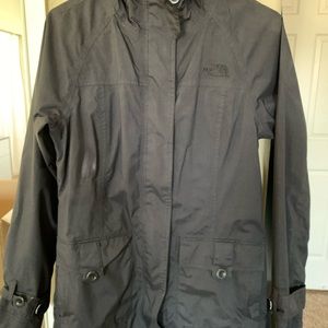 The North Face trench raincoat